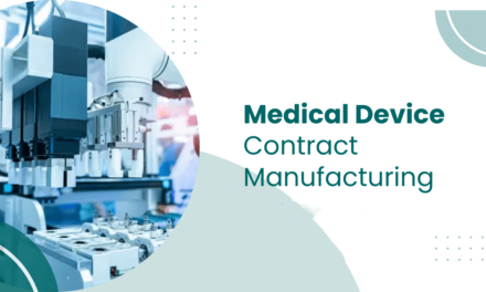 What is the role of contract manufacturing in the medical device sector?